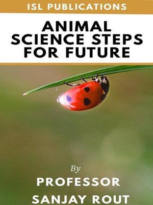 cover image of Animal Science Steps for Future